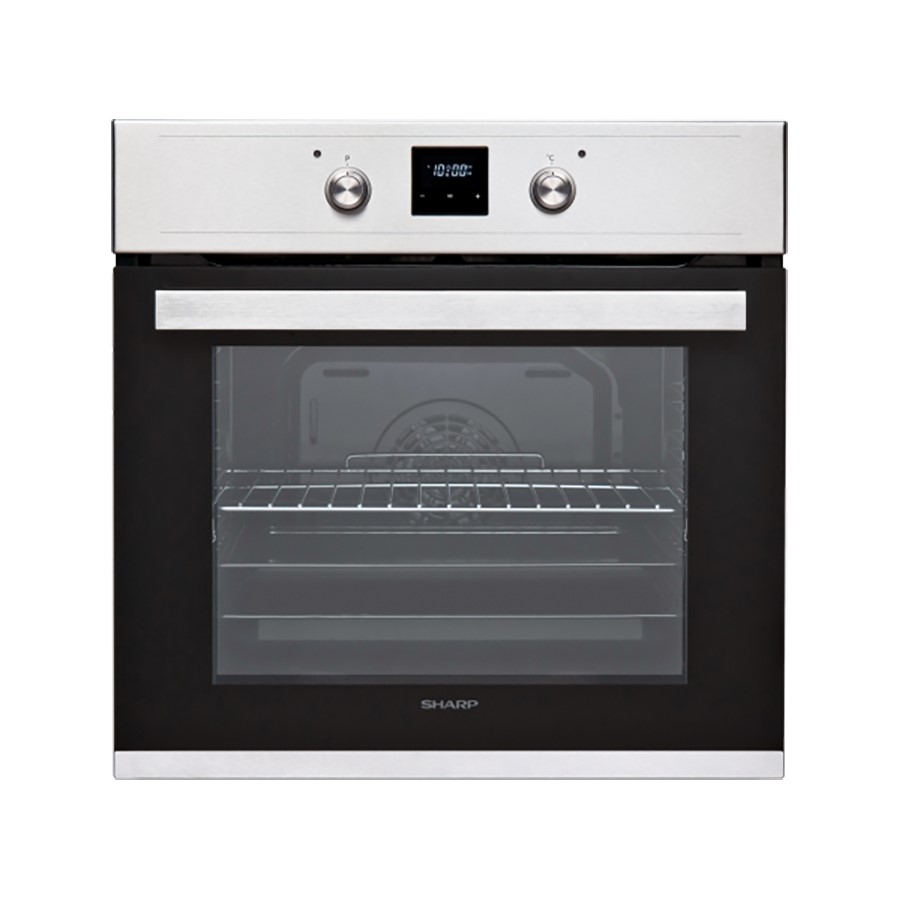 product image Sharp Oven Electric 9 Function S/Steel H 59.5cm x W 59.5cm x D 57.5cm