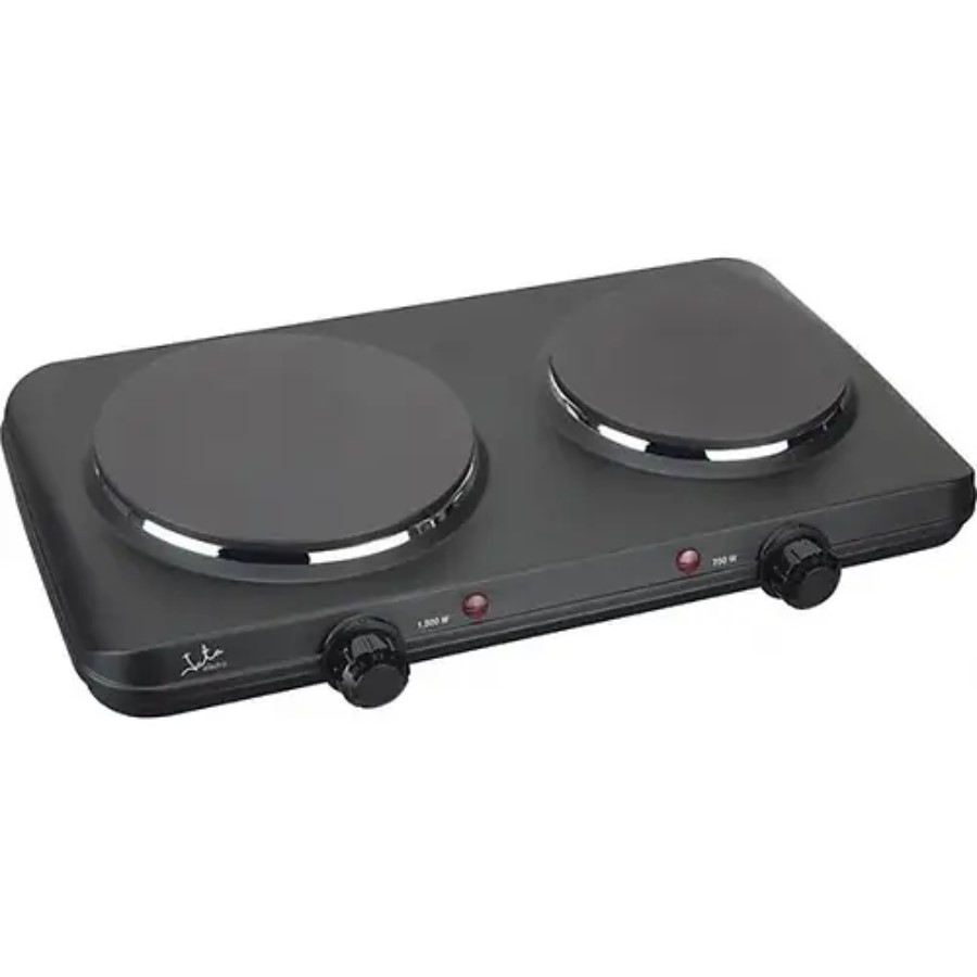 product image Jata Hot Plate With 2 Heating Plates 750W - Ø15.7cm - 1.500W - Ø18.7cm