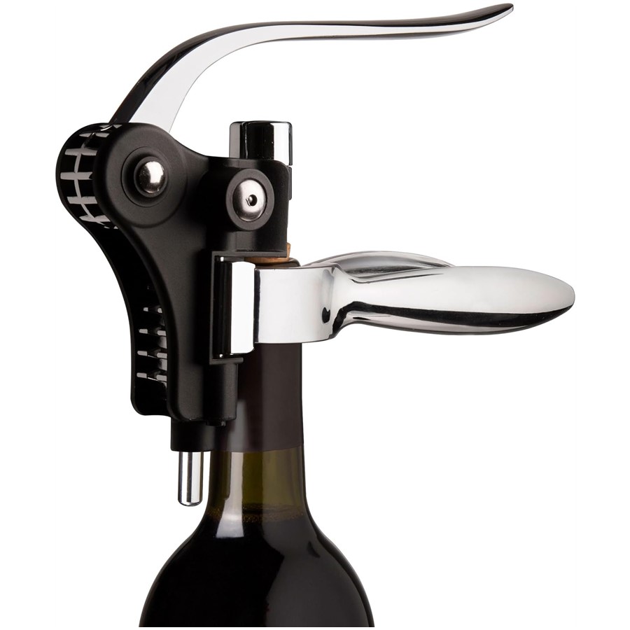 product image Vacuvin Lever Corkscrew Horizontal Black 