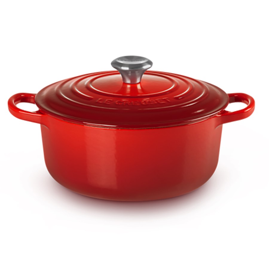 Le Creuset Round Casserole Cerise 20 cm Image