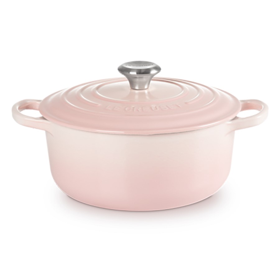 Le Creuset Rd Casserole Shell Pink 20 cm Image