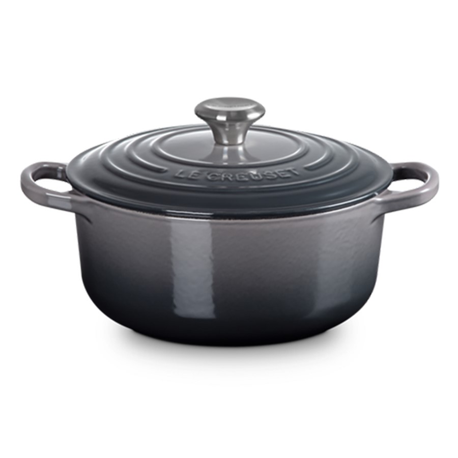 Le Creuset Round Casserole Flint 20 cm Image