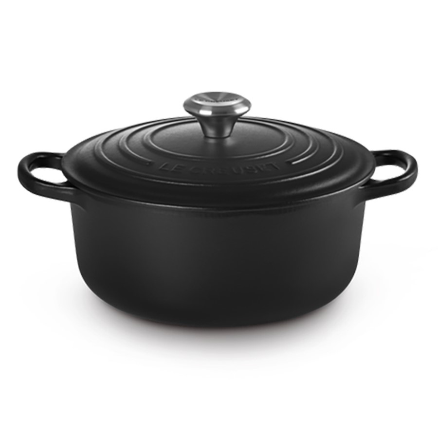 Le Creuset Round Casserole S/Black 20 cm Image