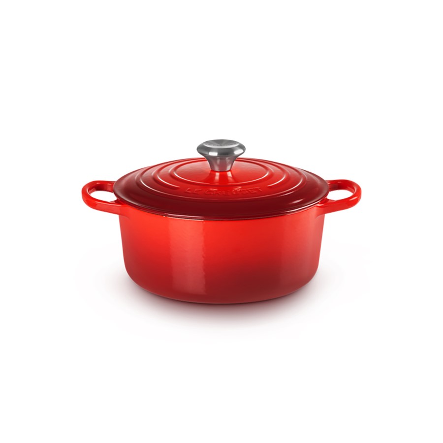 Le Creuset Round Casserole Cerise 24 cm Image