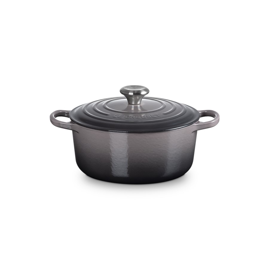 Le Creuset Round Casserole Flint 24 cm Image