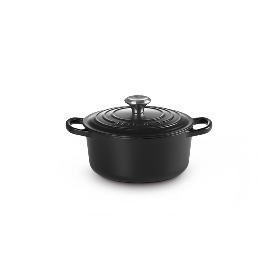 product image Le Creuset Round Cass. Satin Black 24 cm 