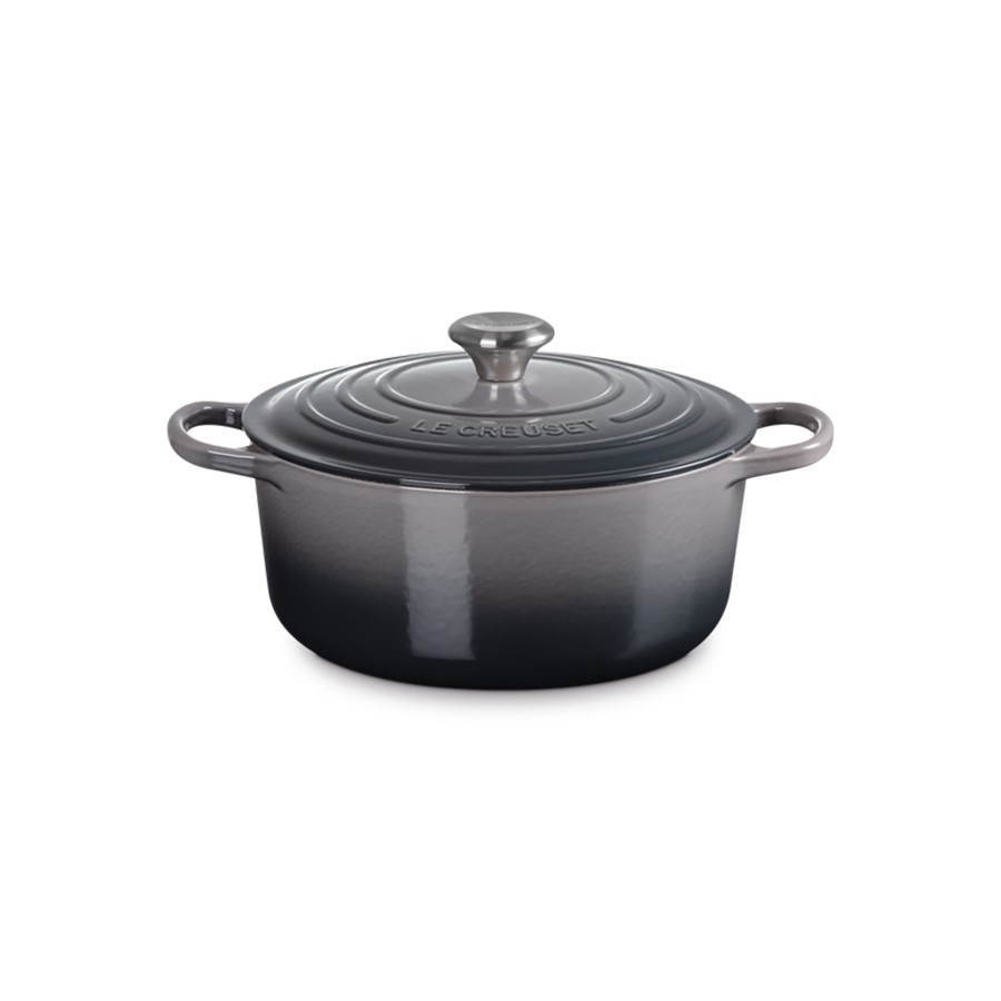 Le Creuset Round Casserole Flint 26 cm Image
