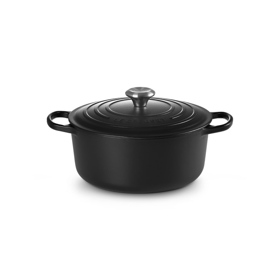 Le Creuset Rd Casserole Satin Black 26cm Image