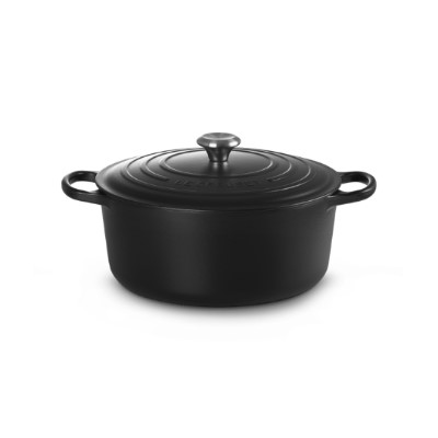 Le Creuset Rd. Casserole Satin Blk 30 cm Image