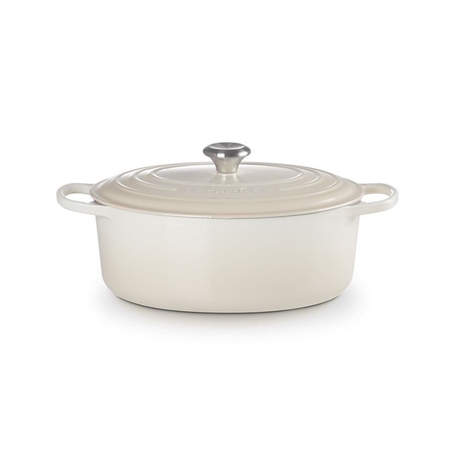 Le Creuset Oval Casserole Meringue 31 cm Image