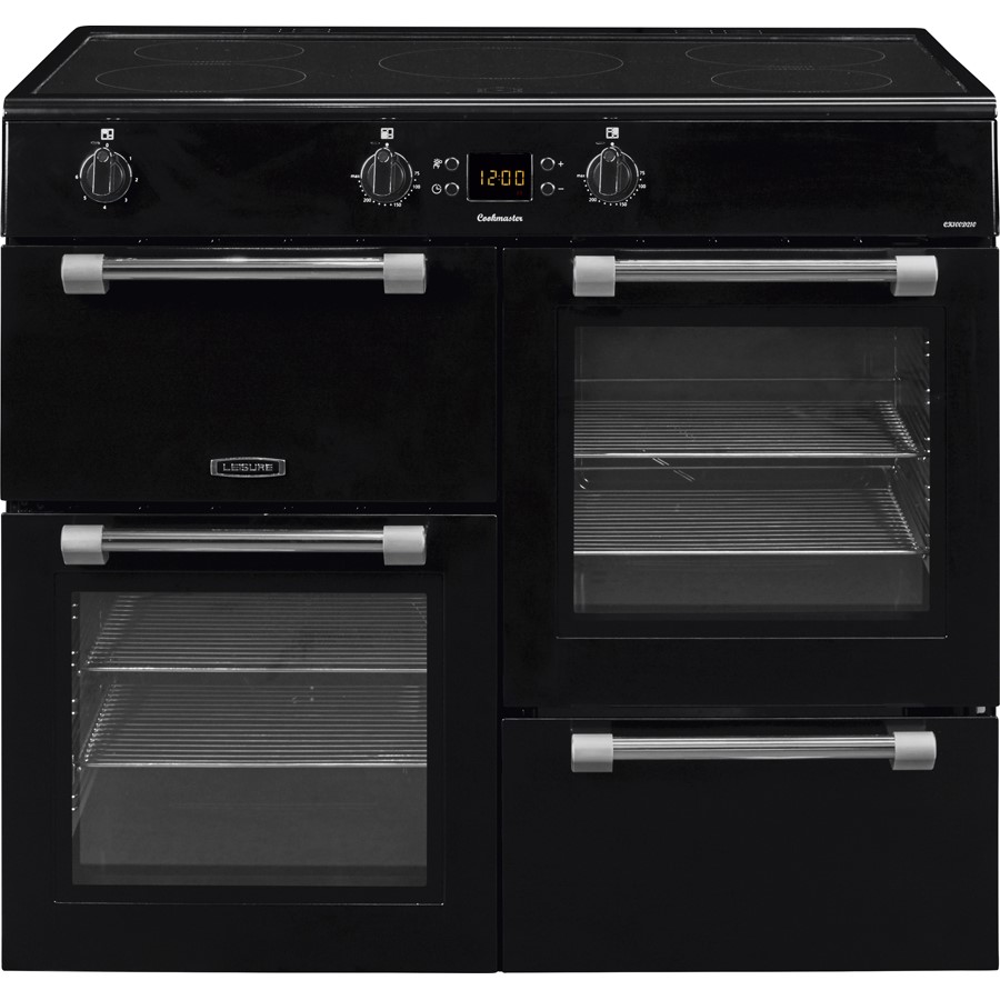 product image Leisure 100 cm Electric Range Cooker Blk H 90cm x W 100cm x D 60cm