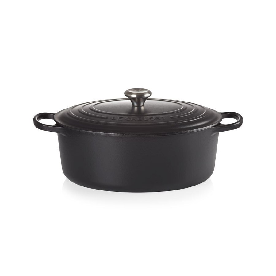 product Le Creuset Oval Casserole S/Black 35 cm