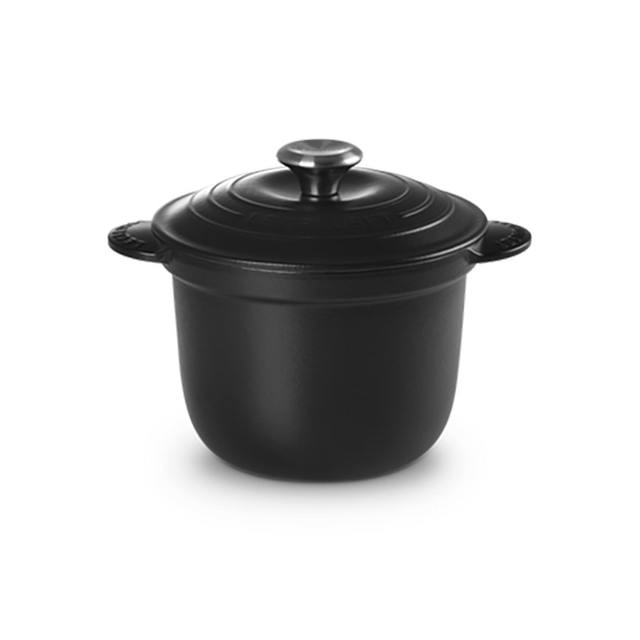 product image Le Creuset Rd. Cocotte Matt Black 18 cm 
