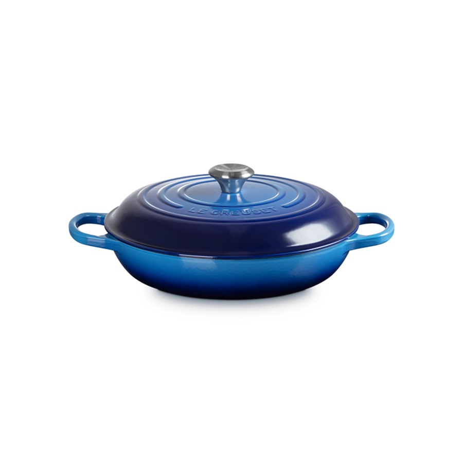 Le Creuset Shallow Casserole AzBlue 30cm Image