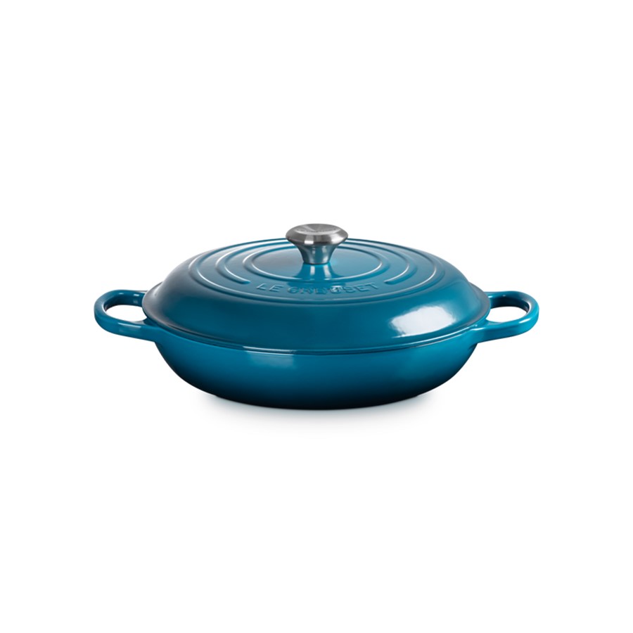 Le Creuset Shallow Casserole D/Teal 30cm Image