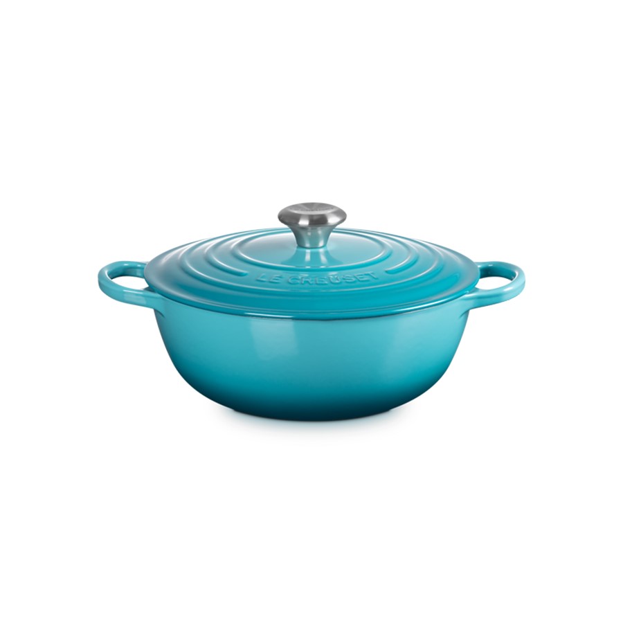 Le Creuset Marmite Soup Pot Teal 26 cm Image