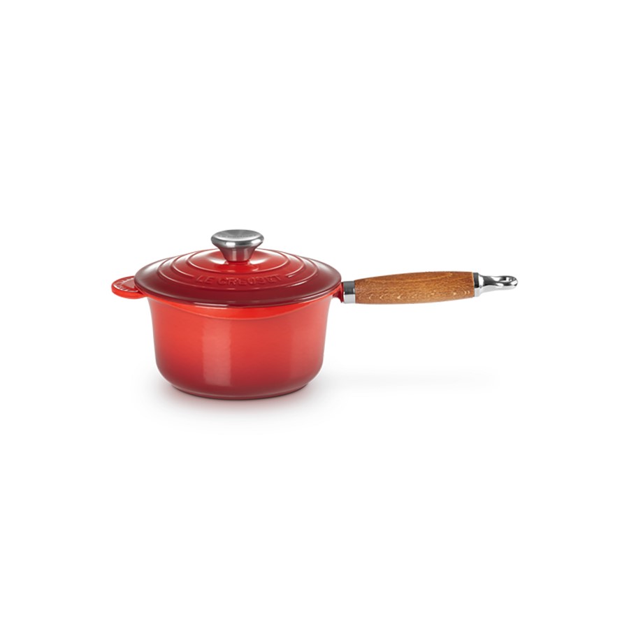 product image Le Creuset Saucepan Wood Cerise 18 cm Wood Handle