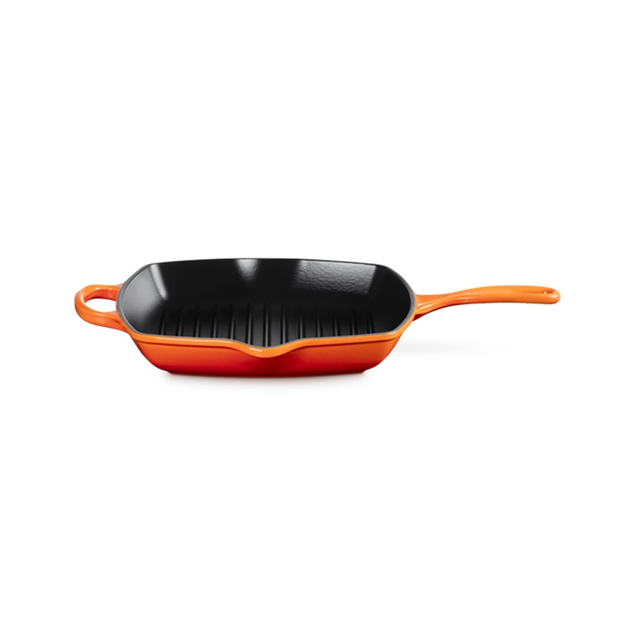 Le Creuset Sq. Skillet Grill Flame 26cm Image