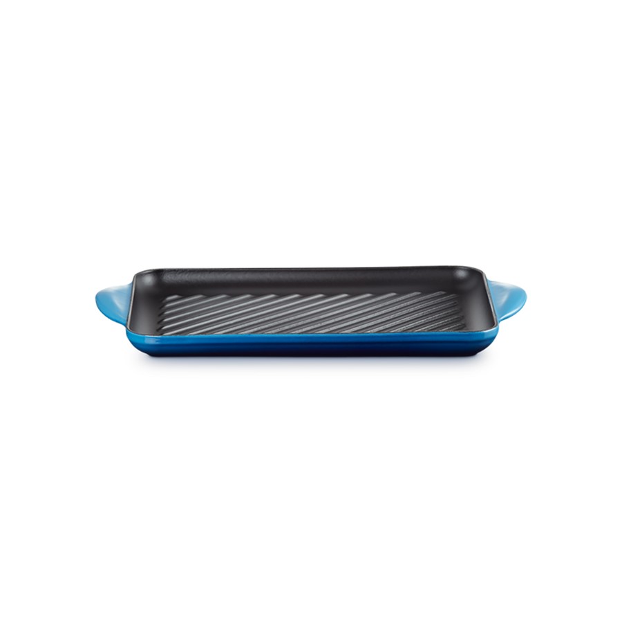 Le Creuset Rect. Grill Azure Blue 32x21 Image