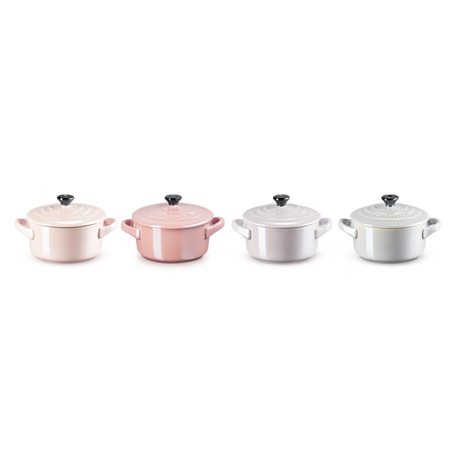 Le Creuset Rd. 4 Mini Cocotte Pink 10 cm Image