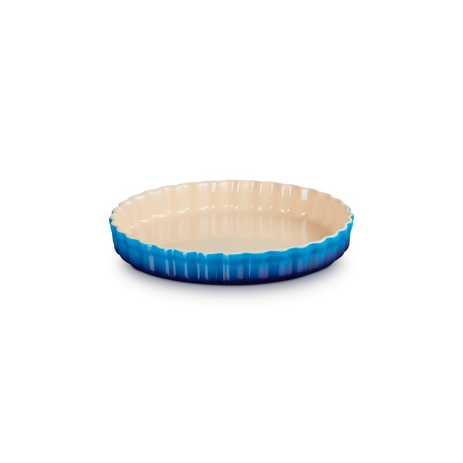 Le Creuset Flan Dish Azure Blue 28 cm Image