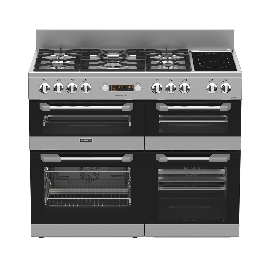 product image Leisure 110 cm Dual Fuel Cooker S/Steel H 90cm x W 110cm x D 60cm