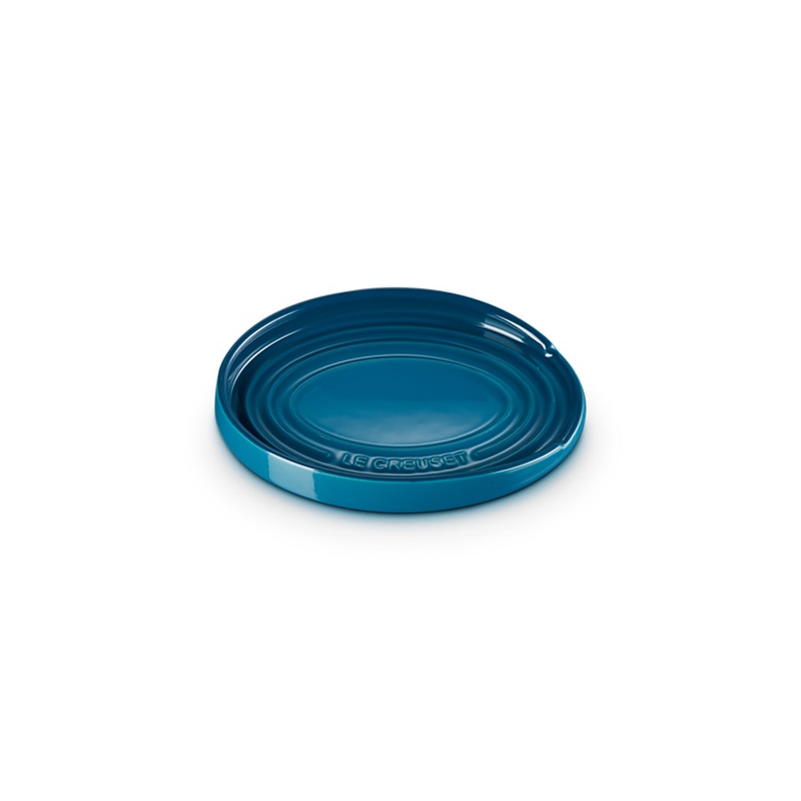 Le Creuset Oval Spoon Rest Dp Teal 16 cm Image