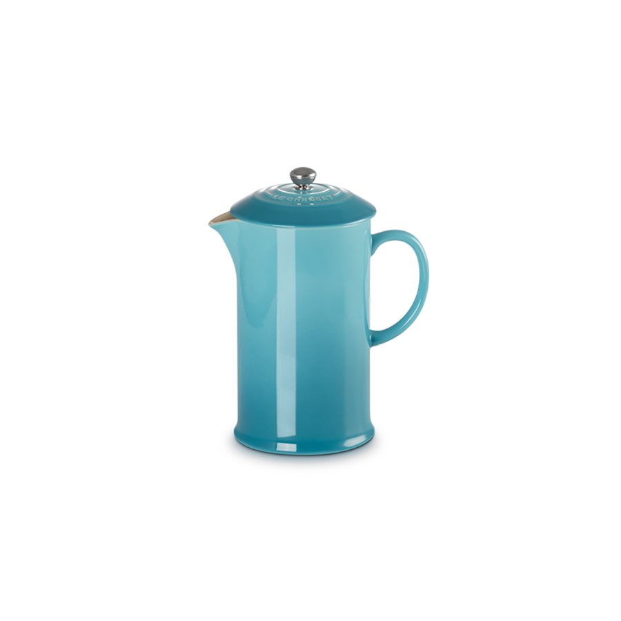 Le Creuset Coffee Pot & Press Teal 1L Image