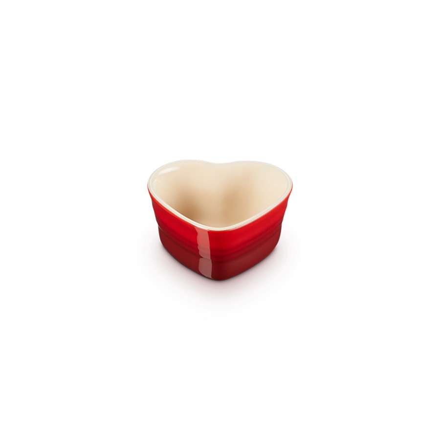 product image Le Creuset Heart Shaped Ramekin Cerise 0.3 L