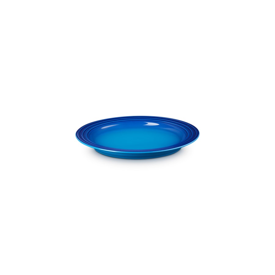 Le Creuset Salad Plate Azure Blue 22 cm Image
