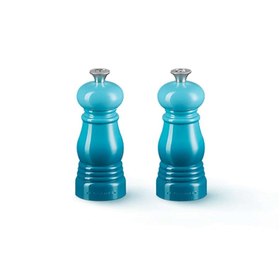 Le Creuset Pepper+Salt Mill Teal 11 cm Image