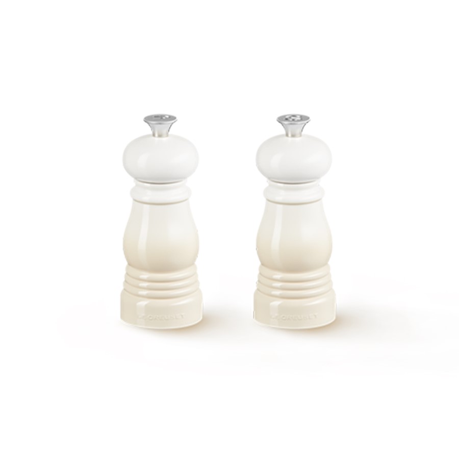 Le Creuset Pepper&Salt Mill Meringue11cm Image