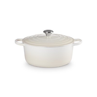 Le Creuset Round Casserole Meringue 28cm Image