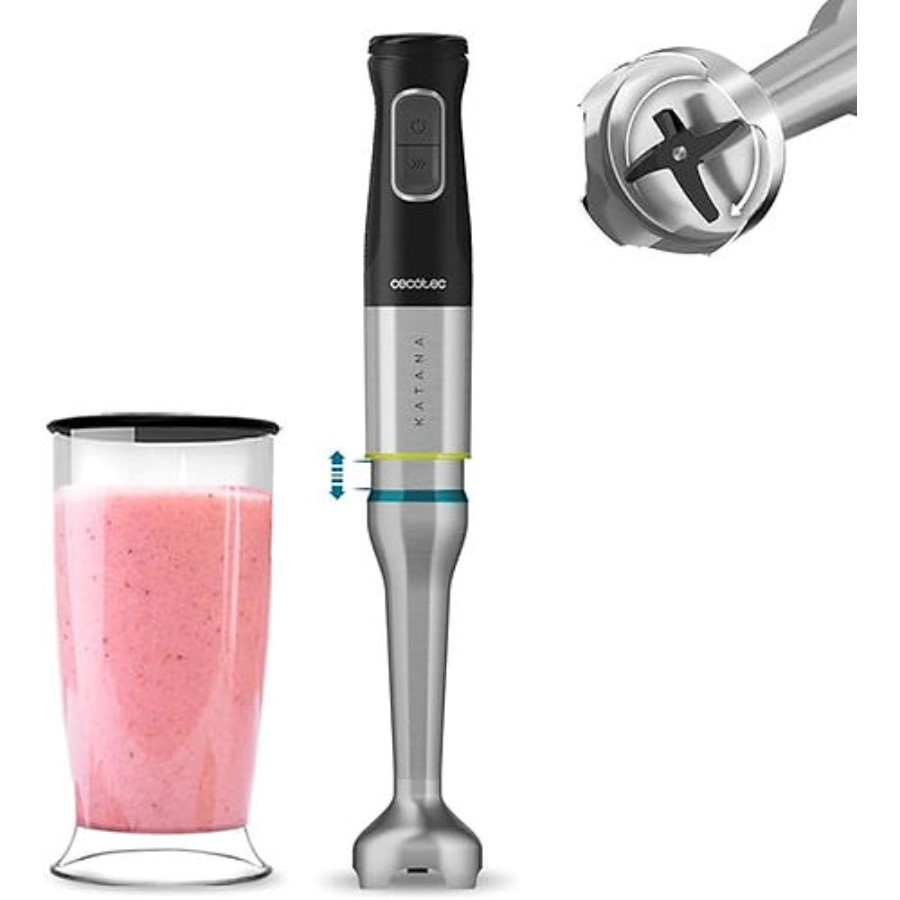 product image Cecotec Hand Blender Black & S/S 1500 w 