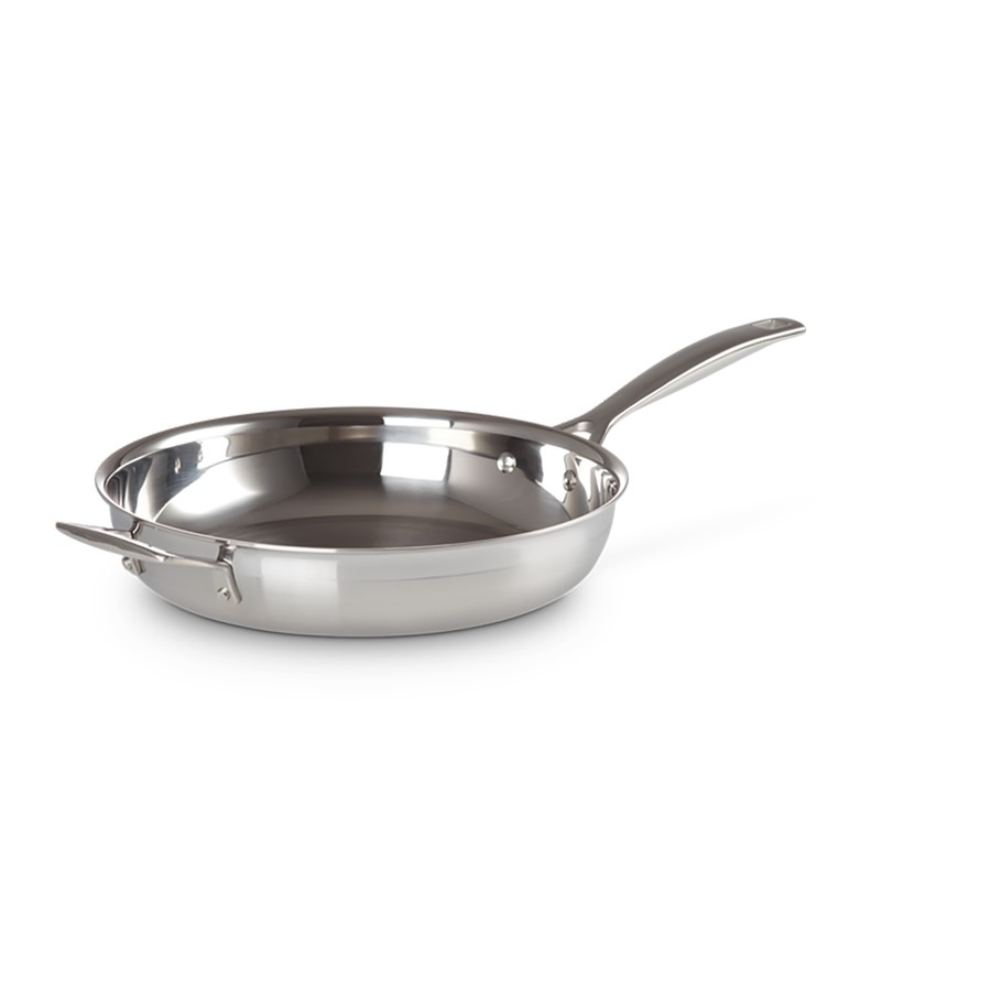 product image Le Creuset Rd. Frying Pan 3 Ply S/Steel 28 cm