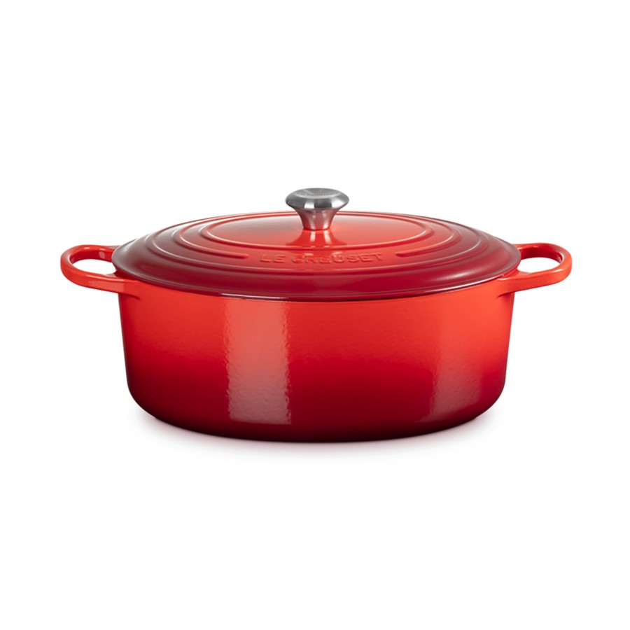 Le Creuset Oval Casserole Cerise 35 cm Image