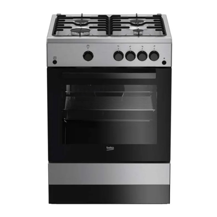 product image Beko Cooker Gas No Grill H 85cm x W 60cm x D 60cm