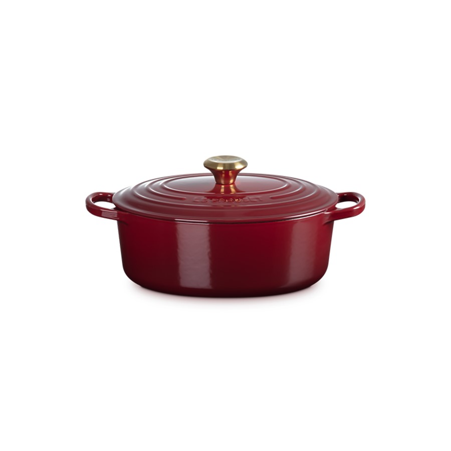 Le Creuset Oval Casserole Garnet 27 cm Image