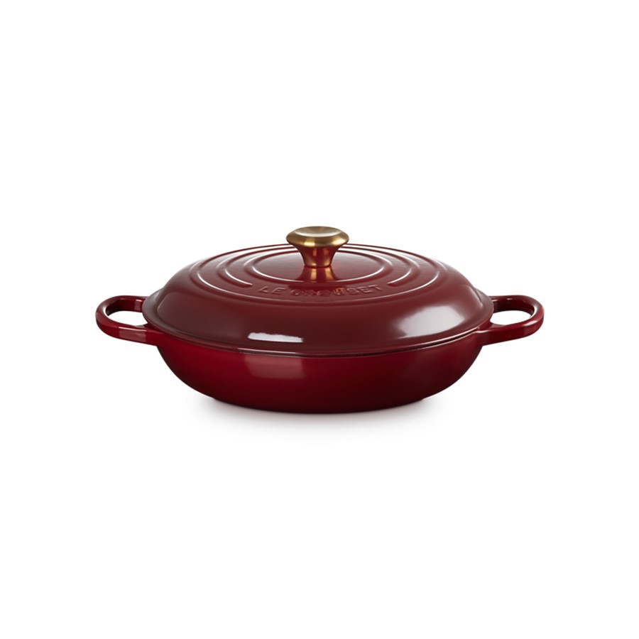 Le Creuset Shallow Casserole Garnet 30cm Image