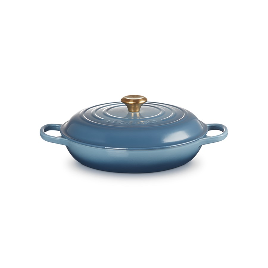 Le Creuset Low Casserole Chambray 30 cm Image