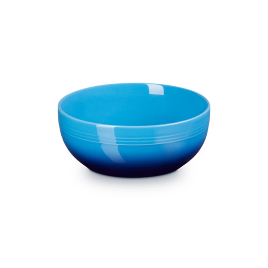 Le Creuset Cereal Bowl Azure Blue 16 cm Image