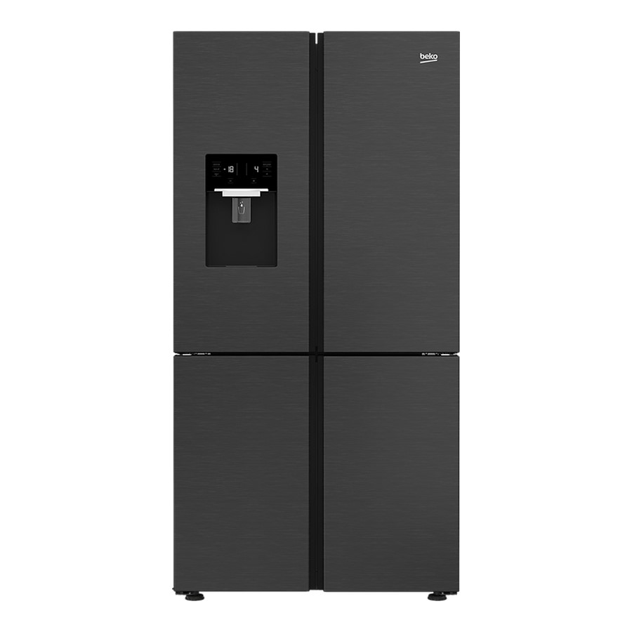 product image Beko French Doors With Disp. Black H 182cm x W 90.8cm x D 70.5cm