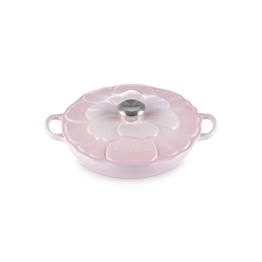 Le Creuset Round Sign. Shell Pink 26 cm Image
