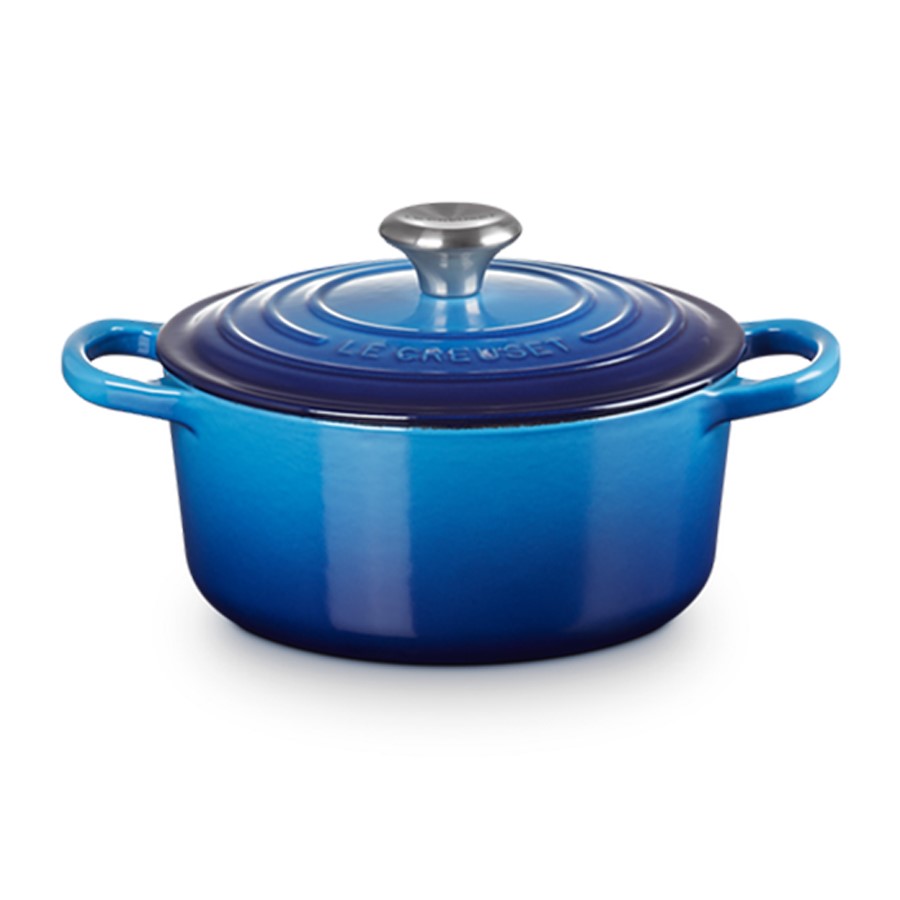 Le Creuset Round Casserole Az.Blue 18 cm Image