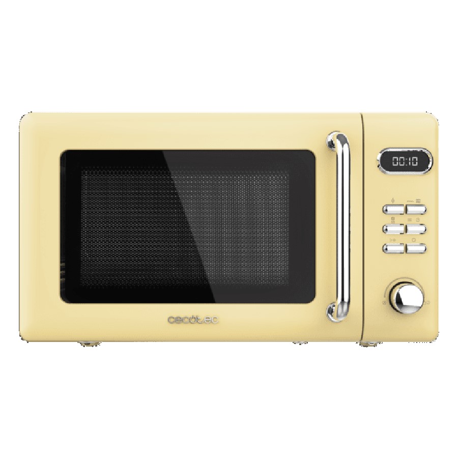product image Cecotec Microwave Retro Yellow 20 L 5110 ProClean 700W with Grill