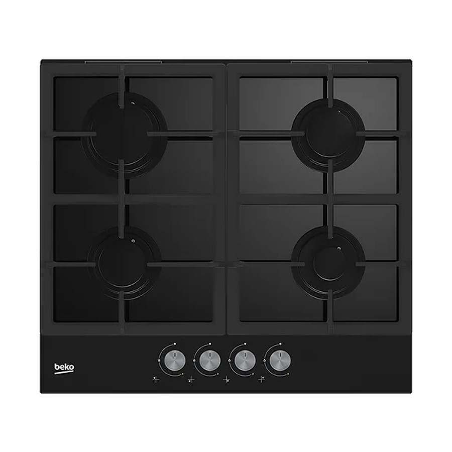 product image Beko Hob Gas 4 Burners Black 58.5 cm H 4.6cm x W 58.5cm x D 52.4cm