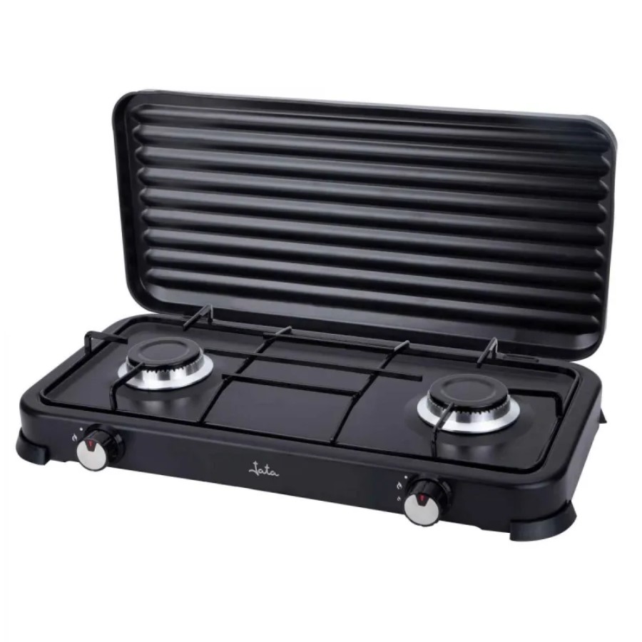product image Jata Portable Gas Cooker 2 Burner H 7cm x W 59.5cm x D 33.5cm