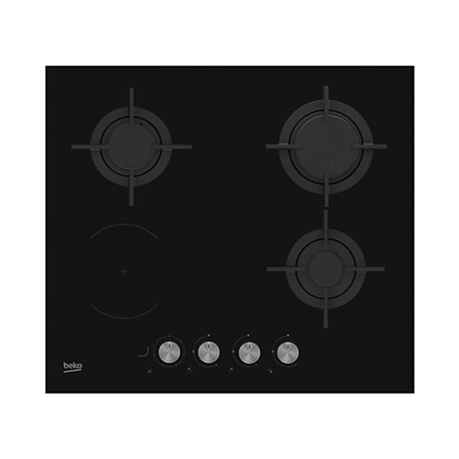 product image Beko Hob 4 Burners 3 Gas +1 Ceramic 60cm H 4.6cm x W 60cm x D 53cm