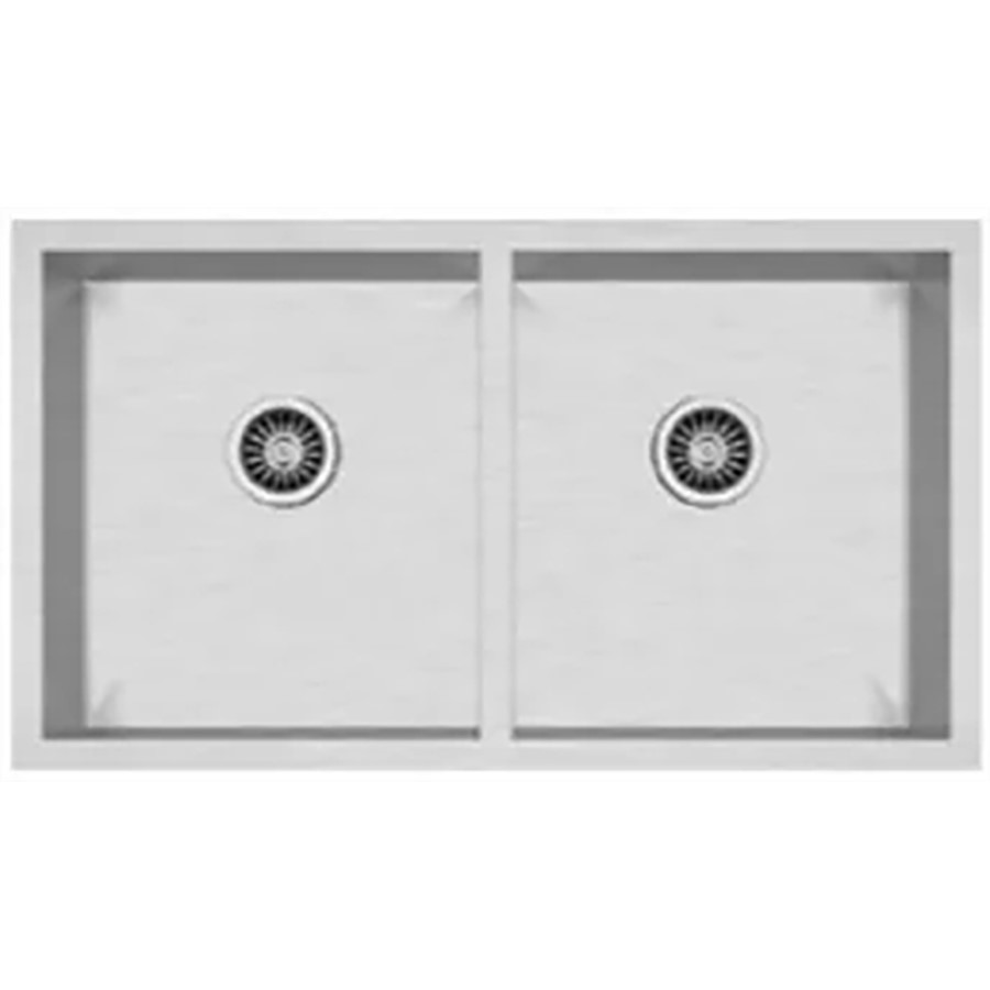 product image Asil 2 Bowl Sink Brush S/St 45.7 x 81.2 