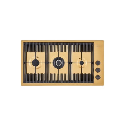 Foster Gas Cooker Hob Milanello 3b Gold Image